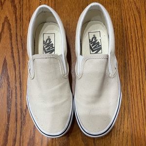 Beige vans